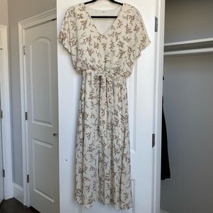Sienna Sky Floral Midi Dress